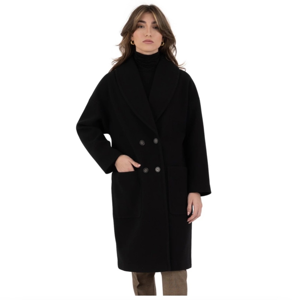 Nine West Shawl Collar Coat